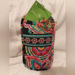 Vera Bradley Trio Paisley Tote bag, Cosmetic Bag, and Sunglasses Case/Holder NEW Photo 10