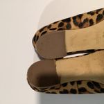 J Crew Factory Marina leopard calf hair flats New Brown Size 6 Photo 6