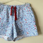 Vineyard Vines NWOT Juniors XL / Womens XS  White Star Print Fleece Lined Shorts Photo 2