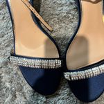 Badgley Mischka  blue wedge heels size 10 Photo 4