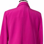 Vince Camuto  Women’s XXL Fuchsia Pink Stretch Blazer One Button Notch Lapel Photo 7