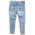 American Eagle Tomgirl Button Fly Jeans Womens 6 Ripped Distressed Grunge Y2K Photo 1