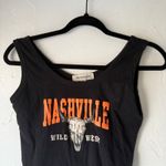 Obsessive Love  Nashville Wild West Skull Graphic Tank Top XL Black Western Photo 1