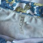 Women’s Bikini Set Size M‎ White & Blue Floral NWOT Size M Photo 4
