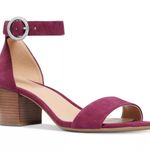 Michael Kors Garnet Suede Lena Flex Mid Heels Photo 0