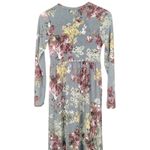 Bellamie Floral Long Sleeve Maxi Dress – Pockets, Flowy, No Size Tag Photo 5