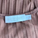 Jonathan Simkhai Standard Megan rib knit racerback maxi dress in teak size small Brown Photo 9