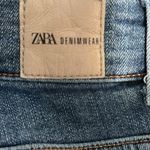 ZARA  Rhinestone Colorful Metallic Stripe‎ Jeans size 8 Photo 5