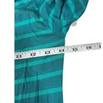LuLaRoe Women's Turquoise Striped Dress Photo 4