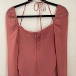 House Of CB 'Baby 'Pink Chiffon Cutout Halter Mini Dress/Size XS Photo 9