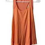 New Balance orange tangerine racerback tank top mesh detail athleisure shirt Photo 0