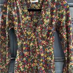 Doen Charleston midi dress green floraL NEW Size XS Photo 6