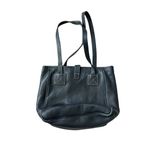 Dooney & Bourke  Black Pebble Leather Tote Bag Photo 3