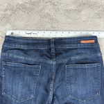 Pilcro and the Letterpress Pilcro High-Rise Denim Leggings Moto Style Dark Wash Size 29 Photo 2