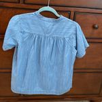 Madewell  Denim Splitneck Top Size XS Photo 7