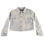 Ralph Lauren Purple Label Metallic Cropped Jacket Italy EUC Large F263 Photo 2