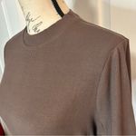 Verdusa Ribbed Mock Neck Short Sleeve Top Size L Photo 1