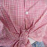 NWT Petersyn Silvia Long Sleeve‎ Cotton Cropped Top w/ Bell Sleeves, Cheshire Pink Photo 3