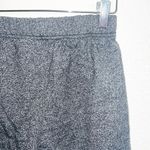 Adidas Charcoal Gray Pull On Comfy Women’s Black Logo Shorts Photo 4