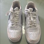 Nike  White and Black Sneakers Photo 3