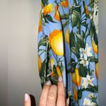 Anthropologie  Somerset Tiered Maxi Dress in Iris Blue with Lemons - Size XS Photo 7