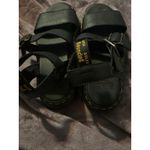 Dr. Martens Gryphon Gladiator Sandals Black Leather Platform Size US 8 UK 6 EU 39 Photo 1