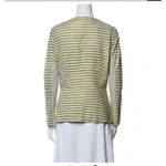 Veda 100% Leather Striped Moto Jacket. Size SP Tan Photo 1