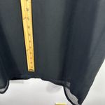 JMD‎ New York Dress XL Black Beaded Sequin Floral Overlay Vintage Formal Glam Photo 2