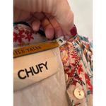 Chufy Thomas Organic Cotton Shirt Dress Luxor Print Womens Size Small Orange Photo 7