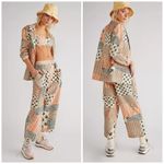 Free People  Block Party Summer Suit Bandeau Crop Top Photo 6