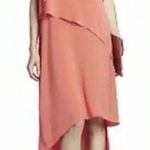 BCBGMAXAZRIA  Coral Reese Draped Tank Dress Size XXS Cocktail Formal Party Chic Photo 0