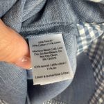 Vineyard Vines  Chambray Popover Blouse XXS Blue Tie Cuff Coastal‎ Cowgirl Preppy Photo 4