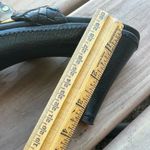 Coach  Black Woven Leather Sandals🖤🖤 Photo 14