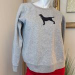The Black Dog Woman’s Crewneck Pullover Sweatshirt Polo Gray Size XS Photo 3