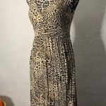 Allison Brittney Cheetah Dress size Medium Photo 1