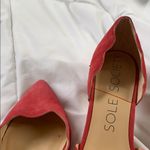 Sole Society  Pink scallop outline heels Photo 4