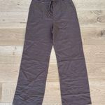 Loft Tie Belt High Waist Pants Size 6 Brown Photo 0