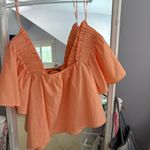 ZARA Orange  top  Photo 2