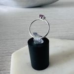 Natural Watermelon Tourmaline 925 Sterling Silver Ring Pink Photo 5