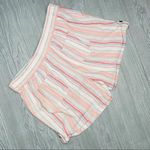 Per Se  soft striped drawstring shorts size extra large stretchy Photo 1