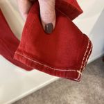 True Religion Jeans Red and White Stitch Vintage Red Size 29 RARE Photo 8