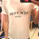 Brandy Melville NY Soho Black And White Shirt  Photo 0