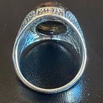 Cool tigers eye stone S925 silver ring size 7.5 Photo 3