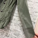 Silver Jeans Feminine Army Green Women's Utility Jacket sz M Photo 4