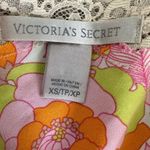 Victoria's Secret  Slip Dress Nightgown Neon Mini Floral XS Photo 4