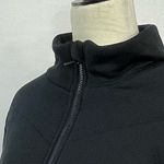 Anthropologie Anthropology THREE DOTS Full Zip Quilted Knit Jacket Black Size L Photo 10