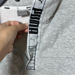 Puma  Womens Hoodie Gray mock neck Pullover boxy Sweatshirt size Small Photo 3