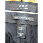 Victoria's Secret EUC Black Straight Leg Body By Victoria Trousers The Christine Fit Size 8 Photo 2