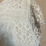 Shannon Ford White Flutter Sleeve Lace Blouse 2x Photo 4