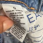 American Eagle Artist Crop Jeans Low Rise Distressed Blue Size 0 Y2K Style Photo 4